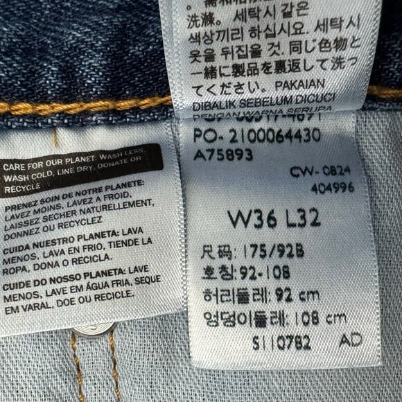 Levi’s Bootcut Jeans Mens Size 36 32 100% Cotton Casual Work Western Classic 517 - Picture 10 of 11